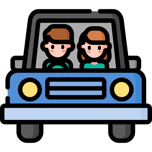 Couple in a car